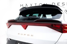 Unterer Heck Spoiler Aufsatz Abrisskante 3D passend für Cupra Formentor Mk1 schw