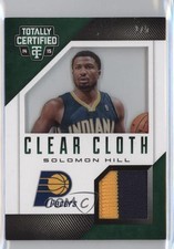 2014 Panini Totally Certified Clear Cloth Jersey Green 2/5 Solomon Hill #87 2u3