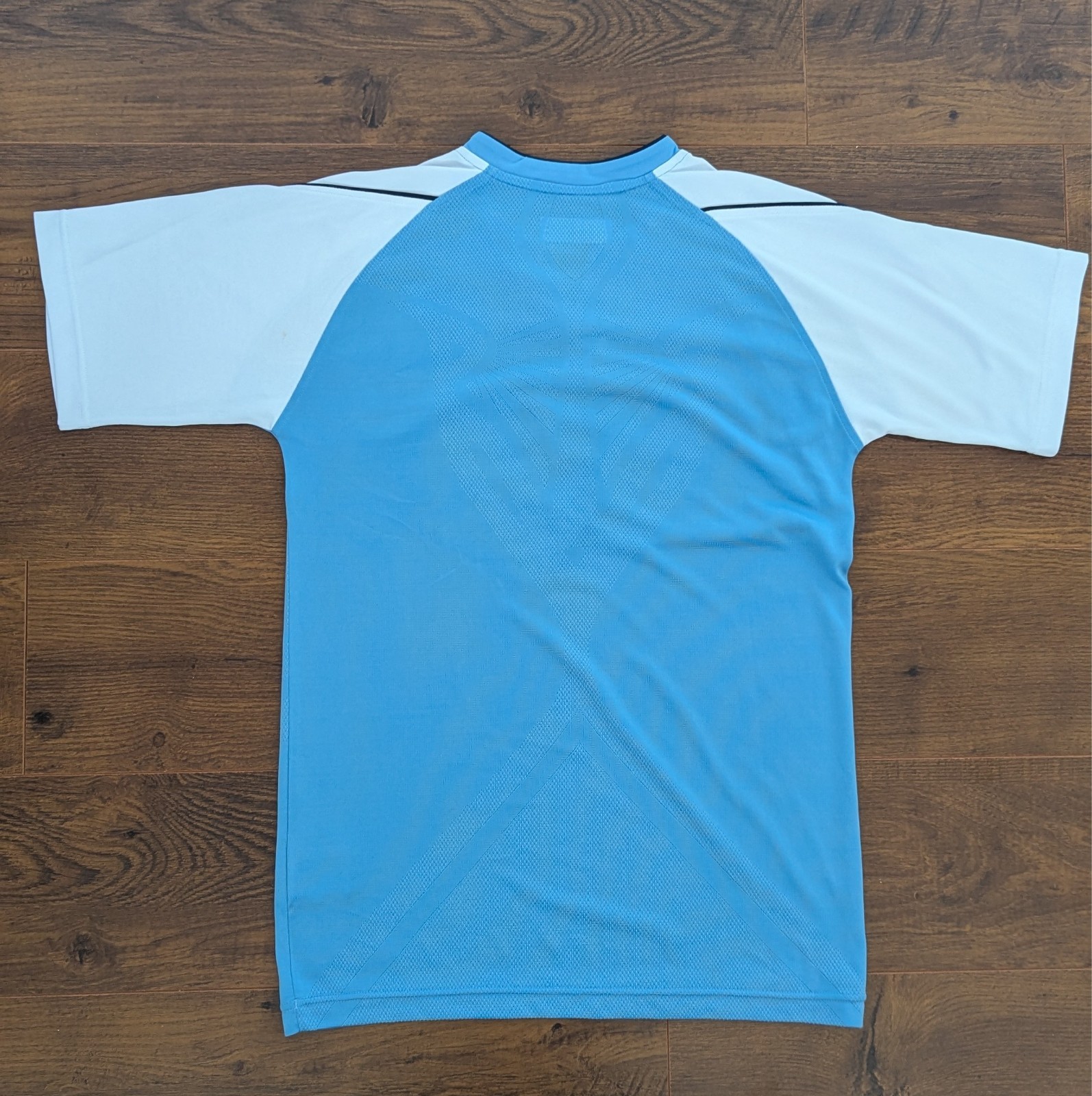 Manchester City 2006 2007 Home Football Shirt Size Small - Blue - Reebok thumbnail 2