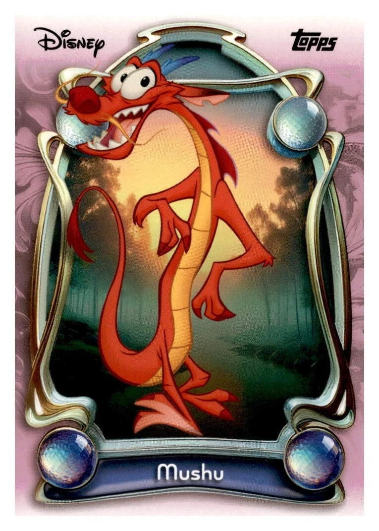 2025 Topps Disney Wonder Base Card #63 Mushu - Mulan