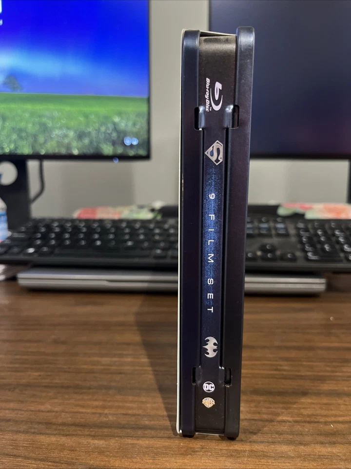 Batman/Superman Anthology Collection Blu Ray SteelBook 9 Movie Film Set HTF!! Foto 3 de 4