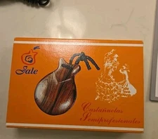 JALE Semi-Professional Spanish Castanets Wood Made In Spain