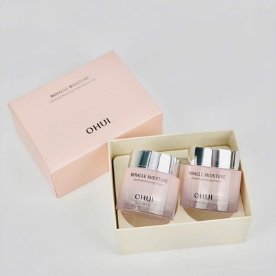 O HUI Miracle Moisture Ceramide Boosting Cream Special Set 60ml X 2 Pcs