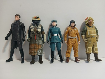#ad Lot of 5 Star Wars Sequel Trilogy 3.75quot; action figures Rose Tico Goss Toowers $21.96