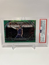 2023 Prizm Draft Picks Victor Wembanyama Widescreen Green Wave  PSA 10 Pop 10 RC