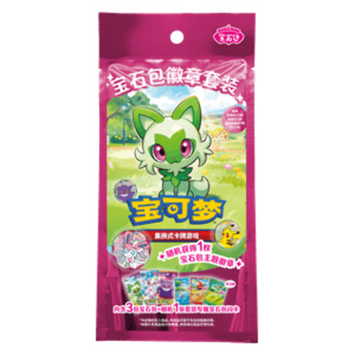 Pokémon Gem Pack Badge Set   Chinesisch