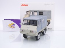 Schuco 00616 # Steyr-Puch Haflinger 700AP 4x4 Baujahr 1959 " beige-grau " 1:18