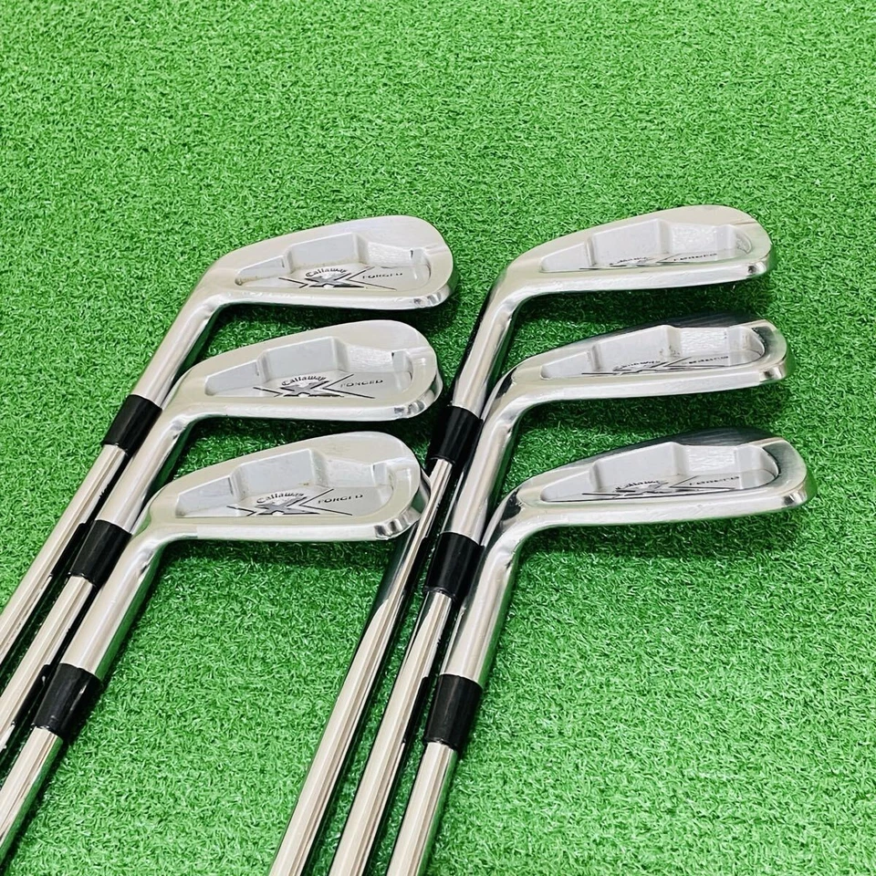 Callaway 2007 X-Forged Lefty LH 5-PW 6pcs Iron Set N.S.PRO 950GH Flex S - Image 2 of 4