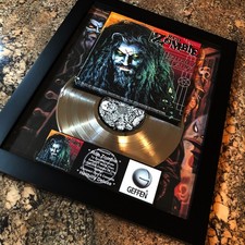 Rob Zombie ( Hellbilly Deluxe ) Platinum Music Award Vinyl LP Record CD