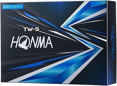 HONMA GOLF Bälle Modell 2021 mit Bonus [1 Dutzend] Farbe Weiß