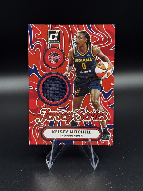 2026 Donruss WNBA Kelsey Mitchell Jersey Series #JS-KM Fever Relic