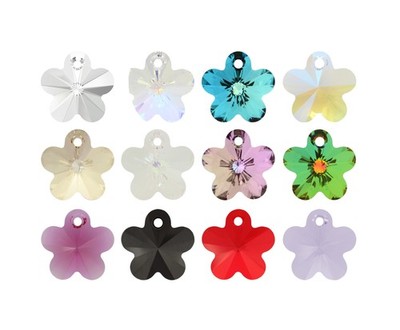 Swarovski Kristalle 6744 Flower Anhänger - Schmuckherstellung, Halsketten