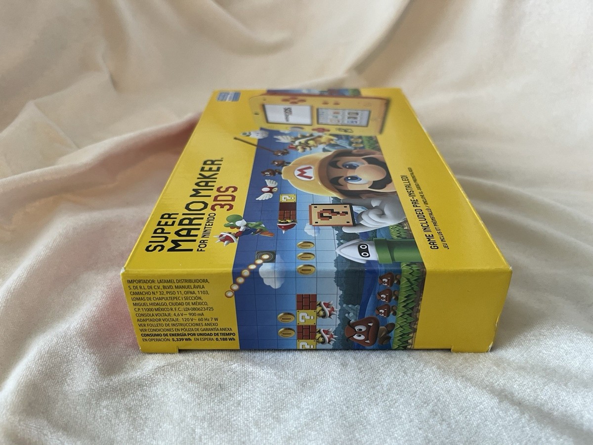 Nintendo 2DS Super Mario Maker for Nintendo 3DS Bundle - Yellow