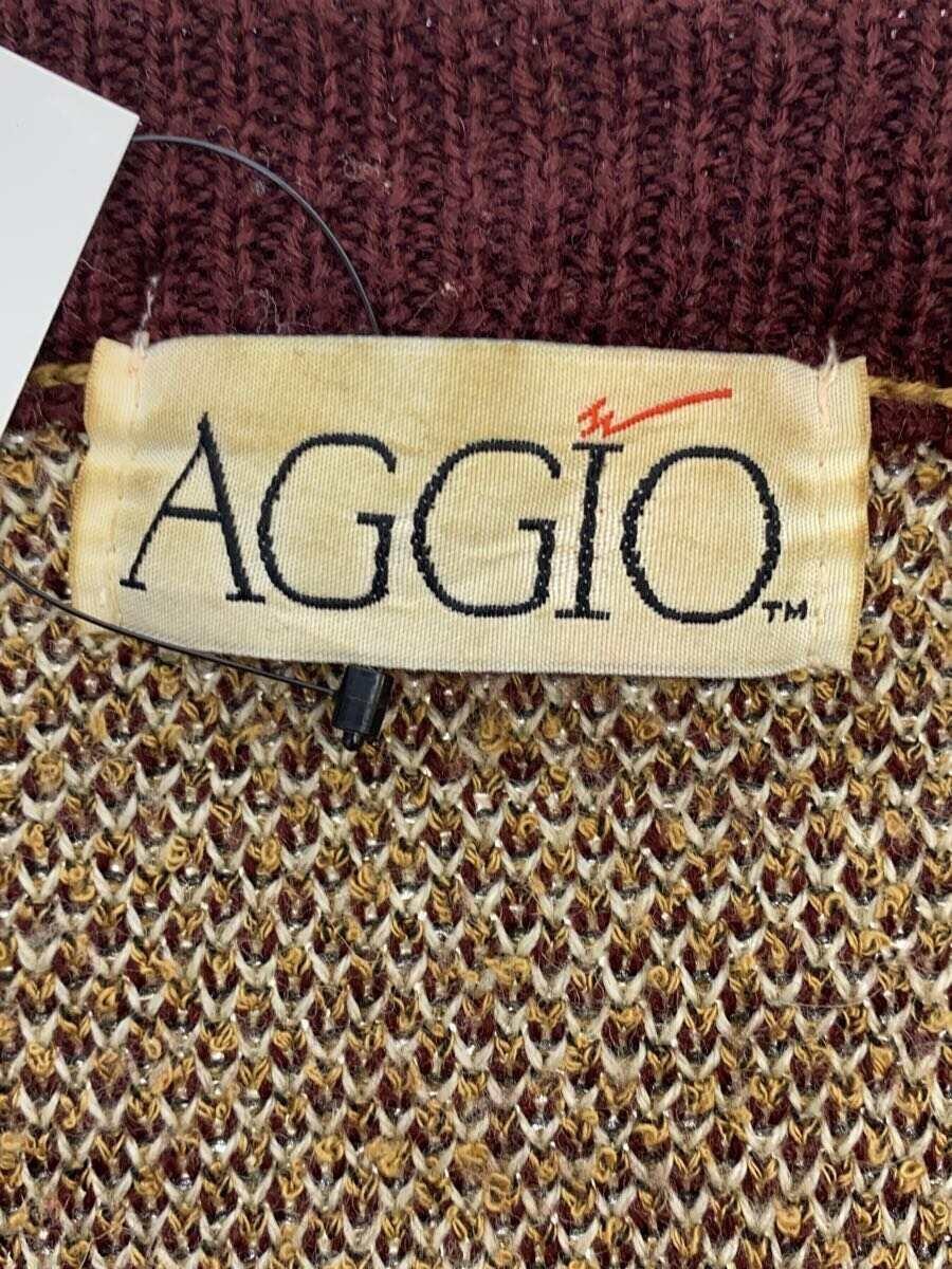 Aggio Heavy Acrylic Multicolor Patterned Cardigan… - image 3