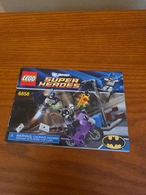 Lego Super Heroes DC Universe Catwoman Catcycle City Chase Set # 6858 W/Manual