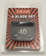 Size 40# Blade Dog Grooming Clipper Replacement Blade 0.25mm Compatible Andis