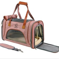 Deluxe Pet Carrier | Dog Carrier | Cat Carrier | Pink Colour