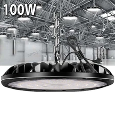 100W UFO LED High Bay Light Shop Industrial Commercial Factory Warehouse 6000K