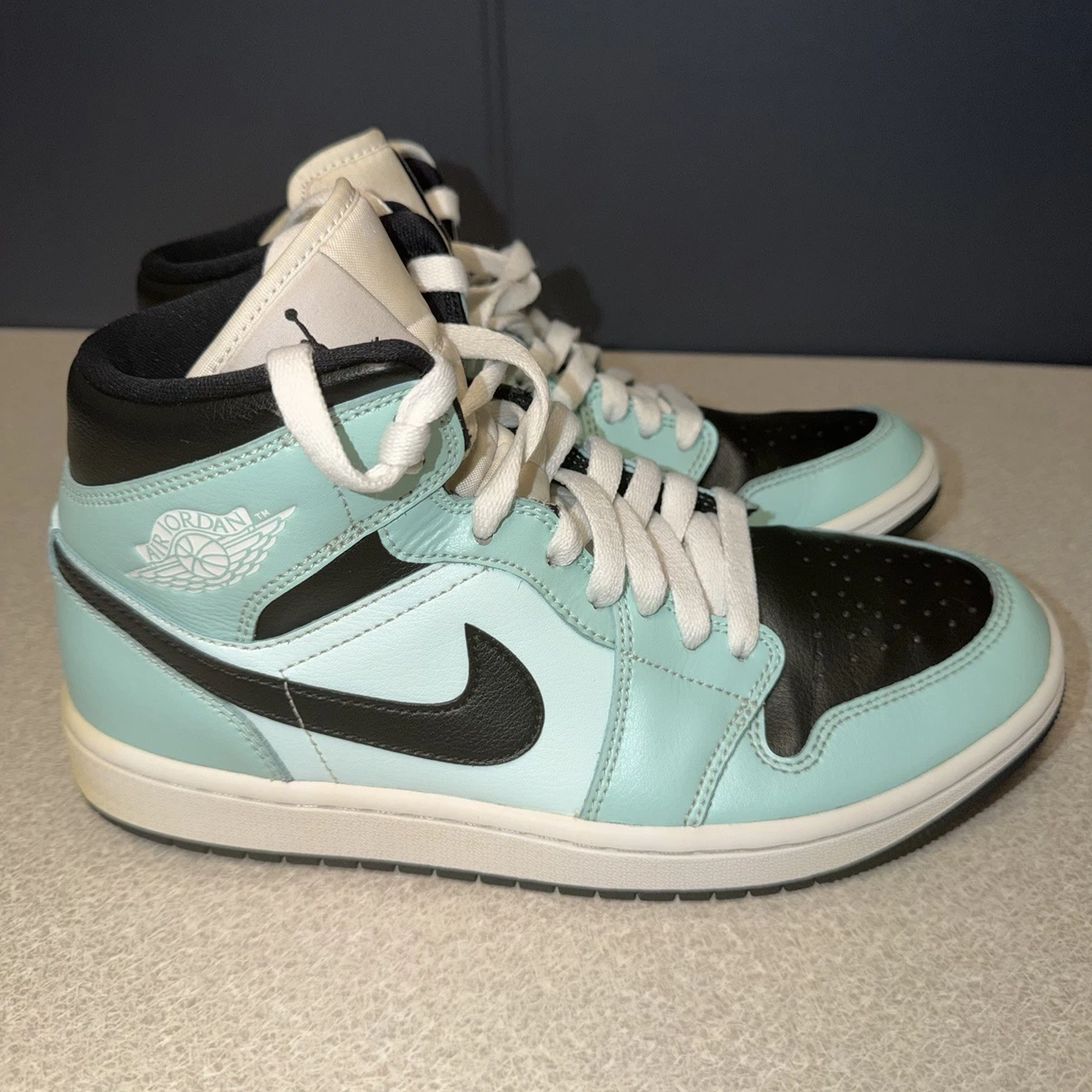 Las mejores ofertas en Jordan 1 Mid Aqua Black W | eBay