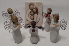 Willow Tree Angel Of Figurines Susan Lordi Demdaco Retired VTG Lot Of 6