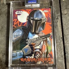 🔥2025 Topps Chrome Star Wars The Mandalorian Galactic Graffiti SP Case Hit🔥