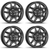 4X Alcar Hybrid Stahlfelgen 4-235000A 05 Grey 5.5Jx15 ET40 5X100 FüR Skoda Fabia