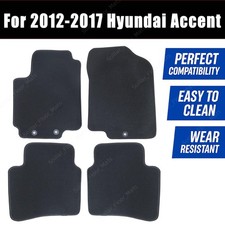 Alfombrillas Delanteras Negras Para Hyundai Tucson I SUV (2004-2010