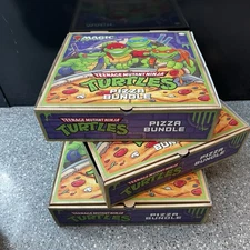 PRE SALE Magic The Gathering Teenage Mutant Ninja Turtles TMNT Pizza Bundle