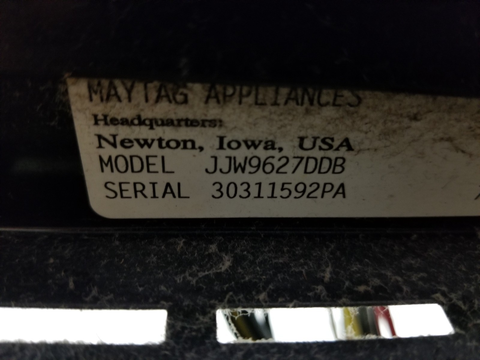 Genuine JENN-AIR Double Oven 27" Touch Panel ONLY# 74008502 (Board Not Included)