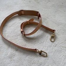 Louis Vuitton Vachetta leather bandouliere strap for Keepall duffel bag. Nice 