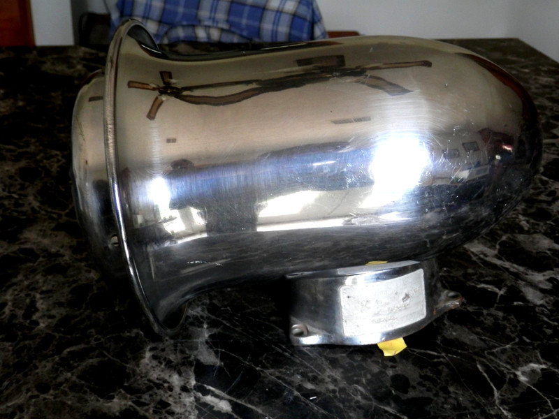 Vintage RARE Smith & Wesson Electric Fire Truck Siren~ 12V Tested Works~