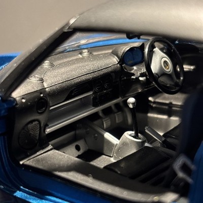 Jadi Lotus Elise 111s 1:18 Diecast Car Model metallic blue. Mint