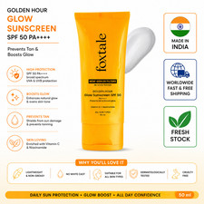 SPF 50 PA   with Vitamin C  Niacinamide Glow Sunscreen 50ml