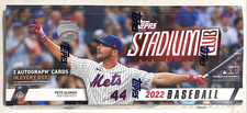 2022 Topps Stadium Club MLB Baseball Hobby Box New Factory Sealed 2 Autos