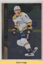 2020-21 Upper Deck Extended Series Silver Foil Matthew Benning #575 READ 0c6