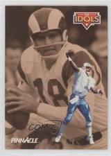 1992 Pinnacle The Idols Warren Moon Roman Gabriel #357 HOF 0p89