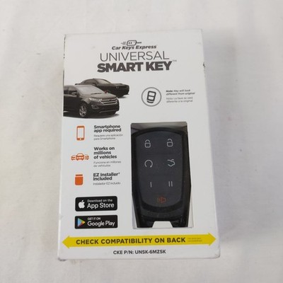 Car Keys Express Universal Smart Key  (UNSK-6MZSK) Ford, Chevy, RAM, GMC, Dodge+