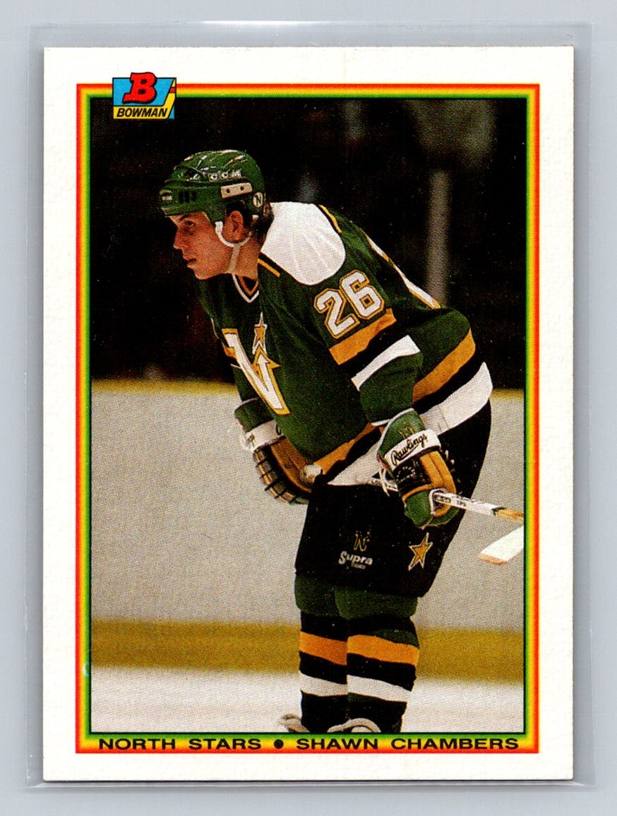 1990-91 Bowman #180 Shawn Chambers Minnesota North Stars