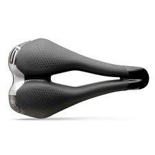 Selle Italia, S 5 Superflow, Saddle, 255 x 145mm, 318g, Black/Hi-Viz