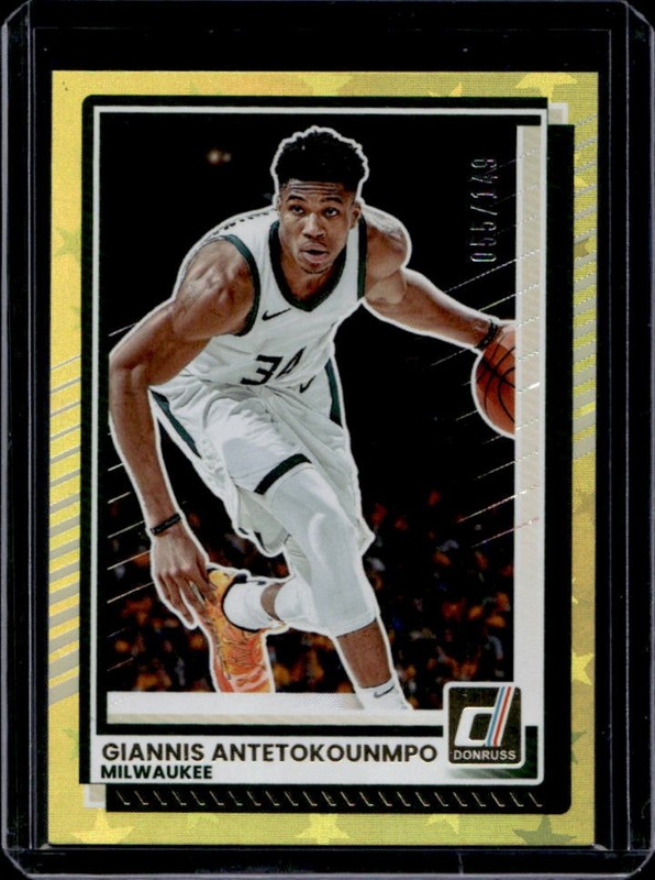 2025-26 Panini Donruss Giannis Antetokounmpo Stars #/149 Bucks