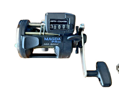 OKUMA MAGDA PRO MA 20DX TROLLING REEL 2 bb w / LINE COUNTER 5.1:1 Ratio