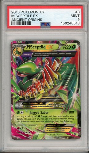 M Sceptile-EX graded PSA 9 for sale on eBay