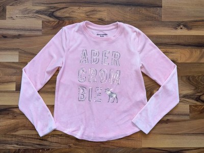  Top! Abercrombie Kids T-Shirt 11 / 12 J Gr. 140 /146 Shirt Pullover  Samt  
