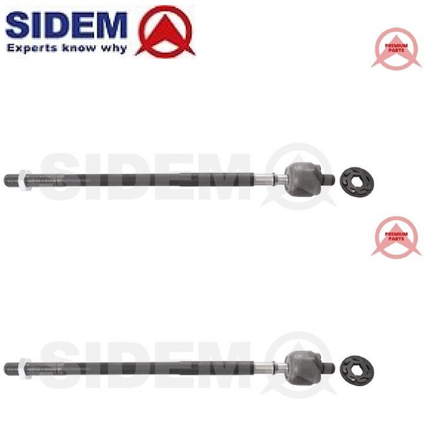 2X Axialgelenk FüR Spurstange Sidem 5614 2 Spurstangen Set Rechts Links-image
