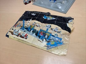 LEGO 483 Alpha-1 Rocket Base, Manual And parts Only.