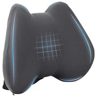 Kopfkissen Mit Kissen Grau 42 X 32 X 14 Cm Polyester