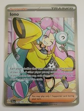 Pokémon TCG Iono Holo Ultra Rare Card 254/193 Sv02: Paldea Evolved on eBay