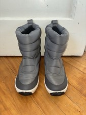 WOMENS SOREL OUT N' ABOUT PUFFY MID QUARRY WATERPROOF 8" SNEAKER BOOTS 10