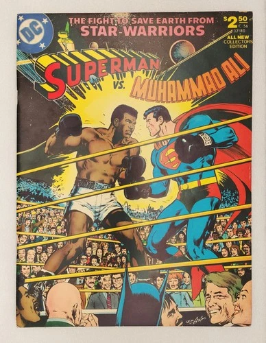 SUPERMAN VS MUHAMMAD ALI TREASURY 1978 - DC All New Collectors Edition V.7 C-56