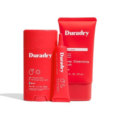 Duradry 3Step System  Formulated to fight Excessive Underarm Sweating, Hyperh...